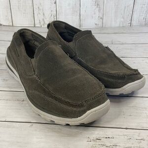 Skechers Relaxed Fit MIlford Suede Slip-on Loafer